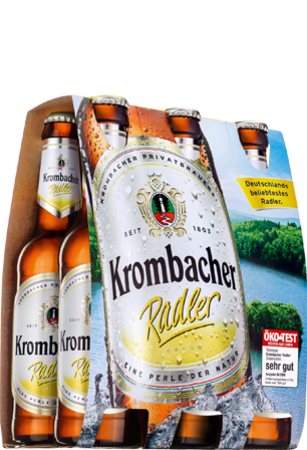 Krombacher Radler 6x0,33 l MW
