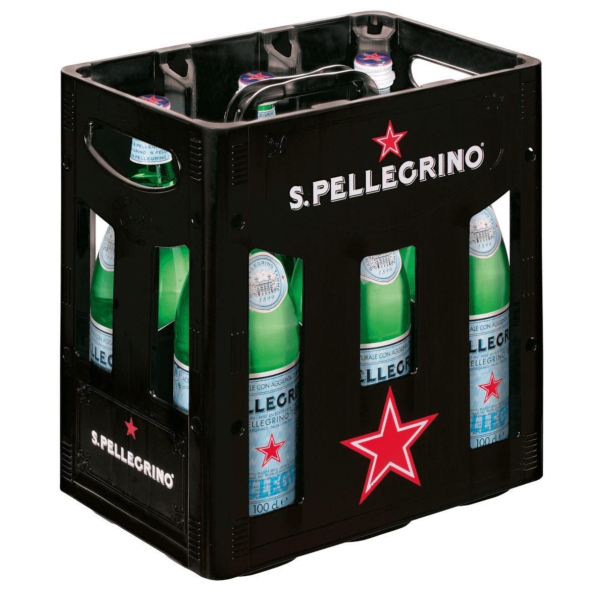 San Pellegrino Mineralwasser 6x1l (Glas) MW