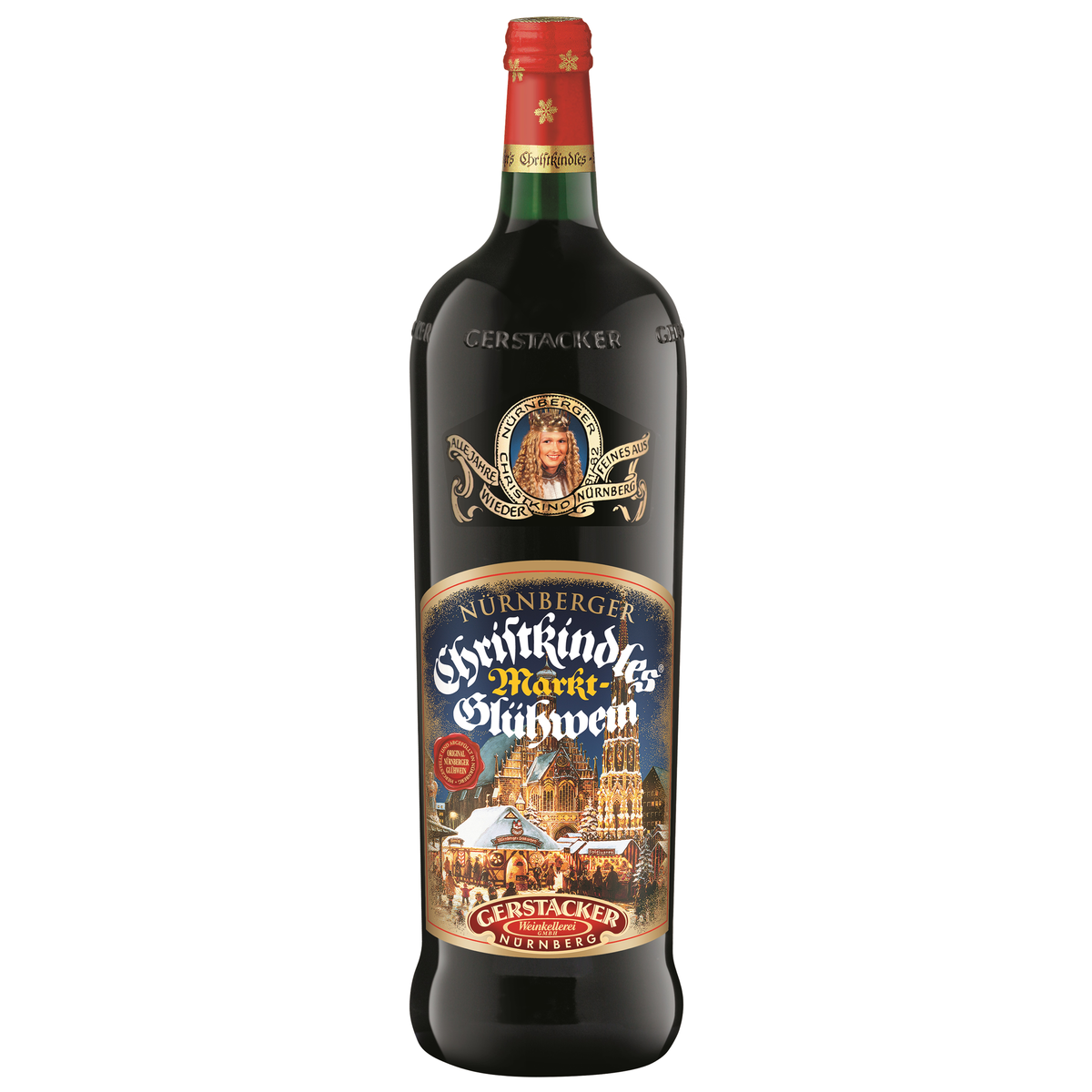 Gerstacker Nürnberger Christkindles Markt Glühwein 1L
