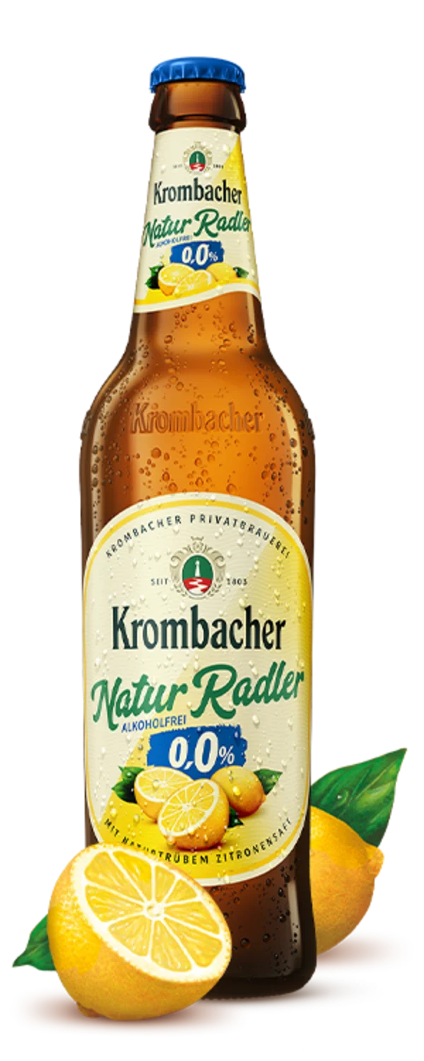 Krombacher Natur Radler Alkoholfrei 0,0% 20x0,5l MW