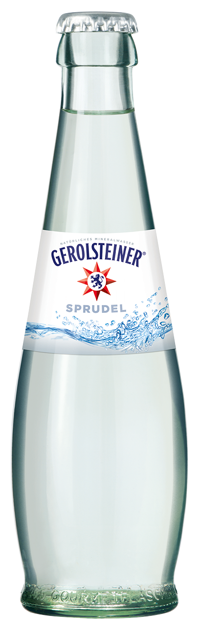 Gerolsteiner Gourmet Sprudel 24x0,25l (Glas) MW