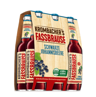 Krombacher Fassbrause Johannisbeere 6x0,33 l MW