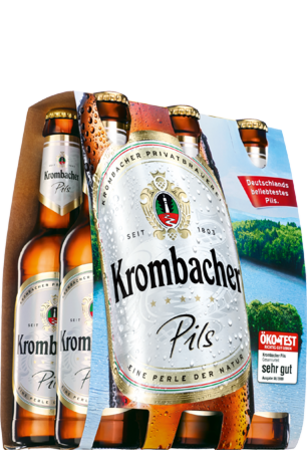 Krombacher Pils 6x0,33 l MW