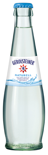 Gerolsteiner Naturelle Gourmet 24x0,25l (Glas) MW