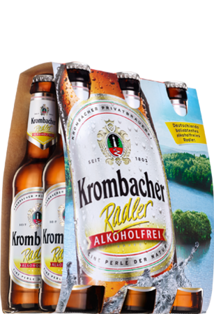 Krombacher Radler alkoholfreiholfrei 6x0,33 l MW